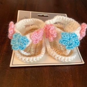 Crocheted Booties, baby